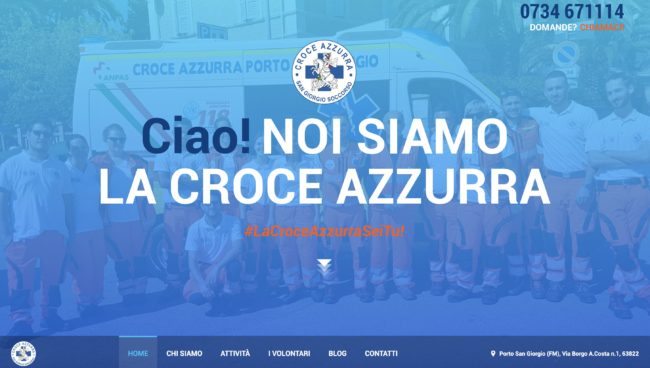 NOI SIAMO la croce azzurra
